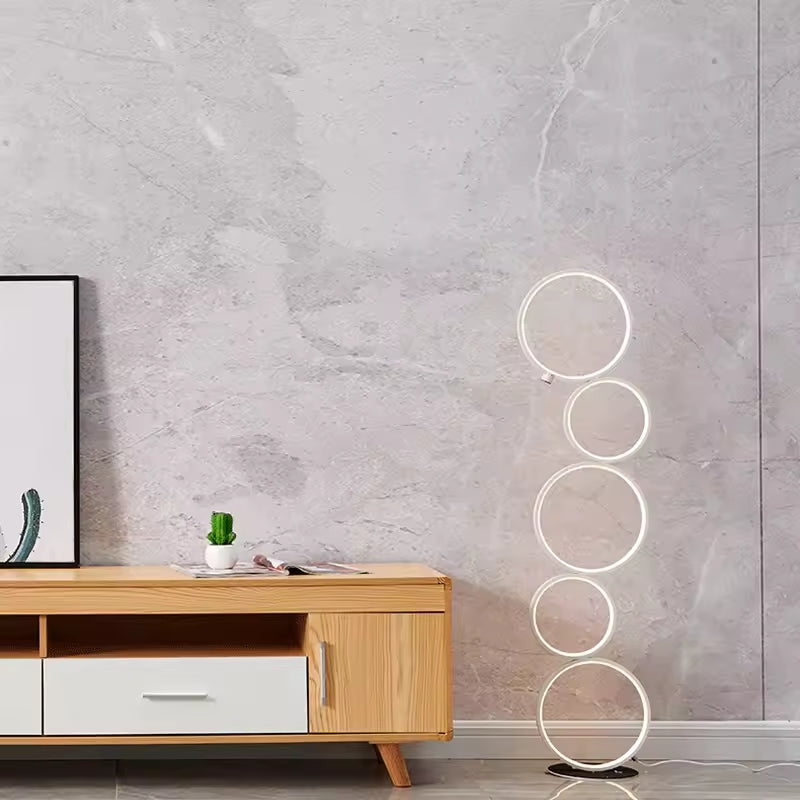 Lampadaire Anneaux