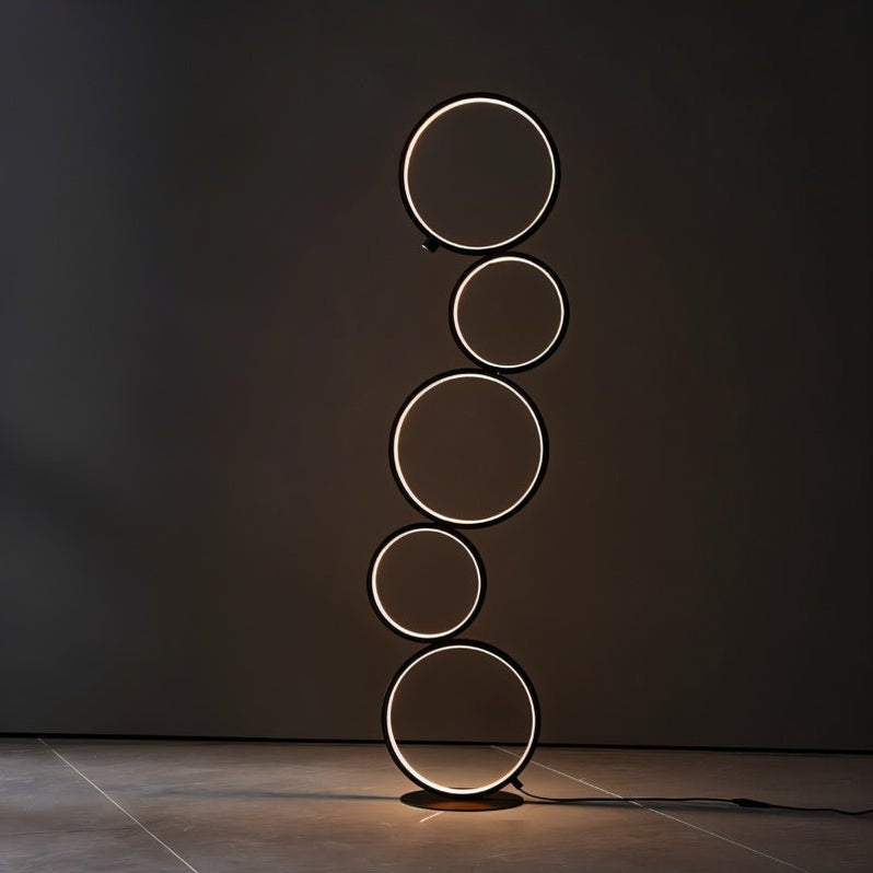Lampadaire Anneaux