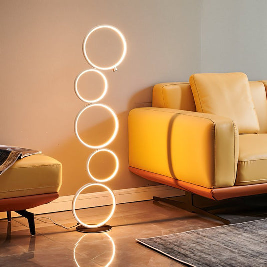 Lampadaire Anneaux